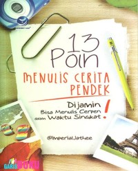 Image of 13 Poin menulis cerita pendek